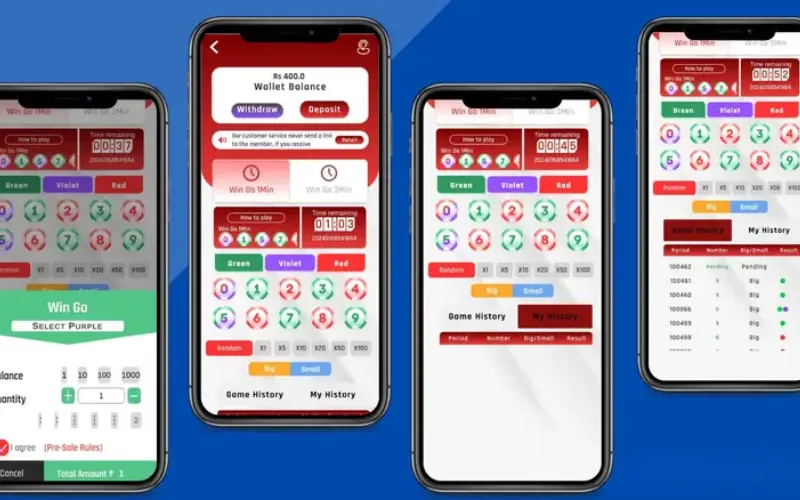 Color Prediction Game App with Color Win Featured image