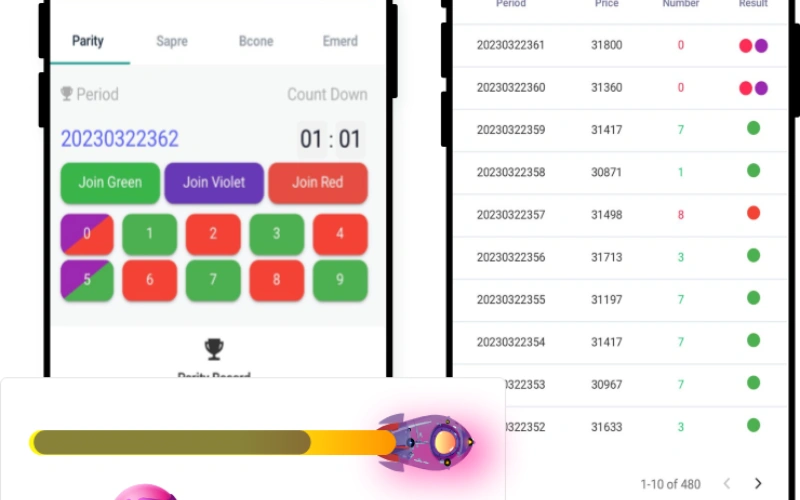 colour prediction game​ at Color Win App body image