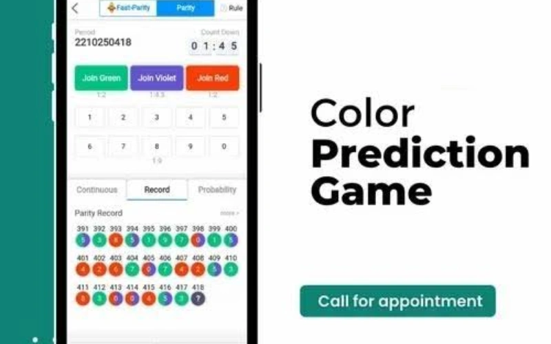 colour prediction game​ at Color Win App featured image
