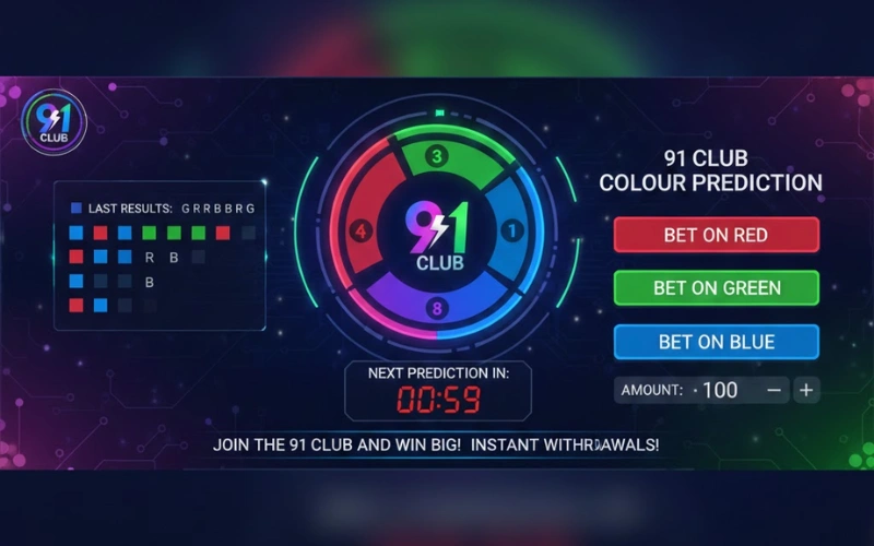 91 club colour prediction​ at Colorwin featured image